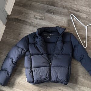 Navy Babaton Puffer Jacket